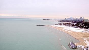 Weather camera view of Edgewater Beach.