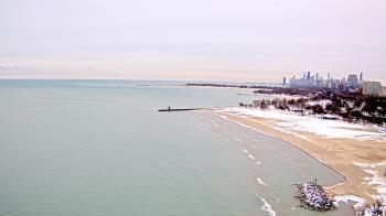 Weather camera view of Edgewater Beach.