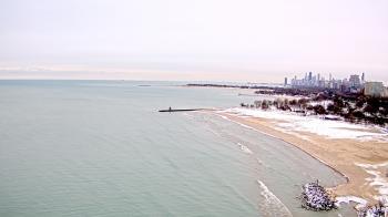 Weather camera view of Edgewater Beach.