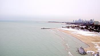 Weather camera view of Edgewater Beach.