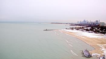 Weather camera view of Edgewater Beach.