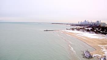 Weather camera view of Edgewater Beach.
