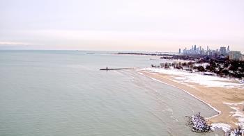 Weather camera view of Edgewater Beach.