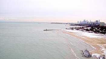 Weather camera view of Edgewater Beach.