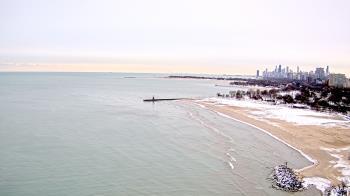 Weather camera view of Edgewater Beach.