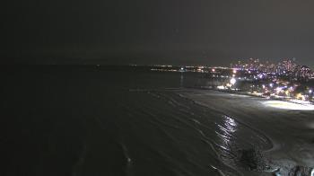 Weather camera view of Edgewater Beach.