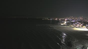Weather camera view of Edgewater Beach.