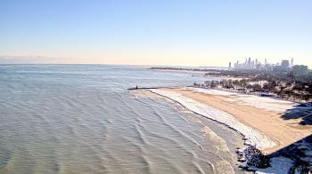 Weather camera view of Edgewater Beach.
