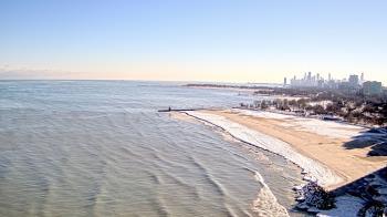 Weather camera view of Edgewater Beach.