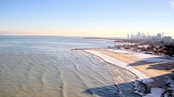 Weather camera view of Edgewater Beach.