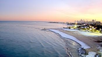 Weather camera view of Edgewater Beach.