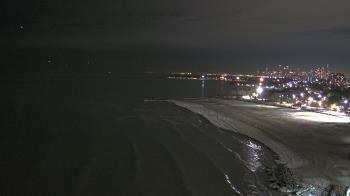 Weather camera view of Edgewater Beach.