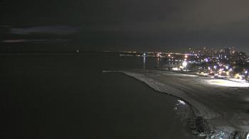 Weather camera view of Edgewater Beach.