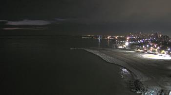 Weather camera view of Edgewater Beach.