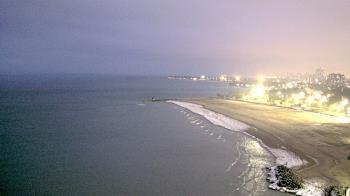 Weather camera view of Edgewater Beach.