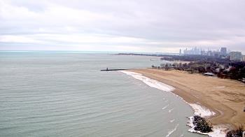 Weather camera view of Edgewater Beach.
