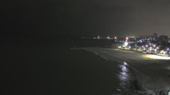 Weather camera view of Edgewater Beach.
