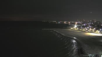 Weather camera view of Edgewater Beach.