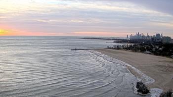 Weather camera view of Edgewater Beach.