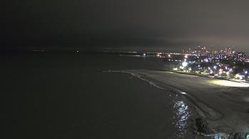Weather camera view of Edgewater Beach.