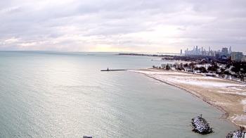 Weather camera view of Edgewater Beach.