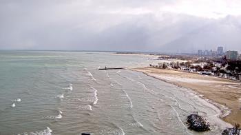 Weather camera view of Edgewater Beach.