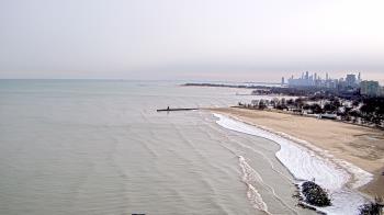 Weather camera view of Edgewater Beach.