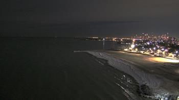 Weather camera view of Edgewater Beach.