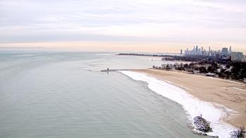 Weather camera view of Edgewater Beach.
