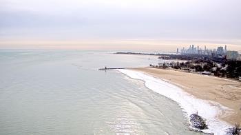Weather camera view of Edgewater Beach.