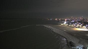 Weather camera view of Edgewater Beach.