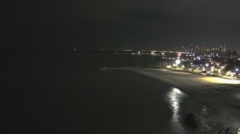 Weather camera view of Edgewater Beach.