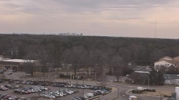 Weather camera view of Chippenham Hospital.