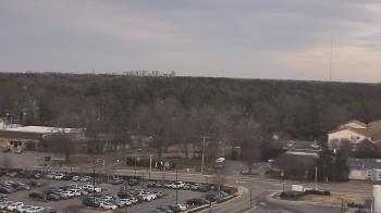 Weather camera view of Chippenham Hospital.