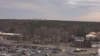 Weather camera view of Chippenham Hospital.