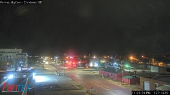 Weather camera view of Childress ISD.