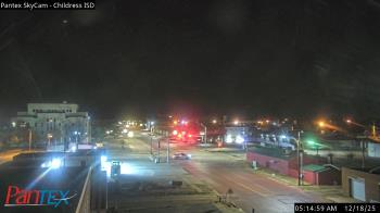 Weather camera view of Childress ISD.