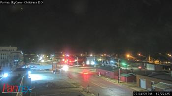 Weather camera view of Childress ISD.