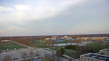 Weather camera view of Eastern Illinois University.