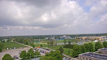 Weather camera view of Eastern Illinois University.