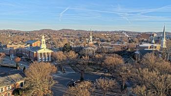 Weather camera view of Kingsport City Hall.