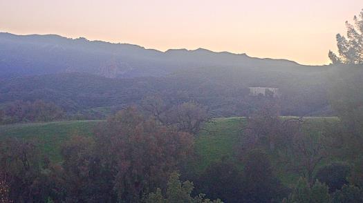 Weather camera view of College of the Canyons.