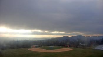 Weather camera view of Allegany HS.
