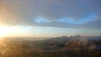 Weather camera view of Allegany HS.