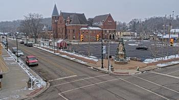 Weather camera view of City of Connersville.