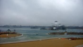 Weather camera view of Three Oaks Recreation Area.