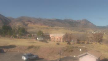 Weather camera view of United Methodist Church.