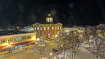 Weather camera view of City of Woodstock.