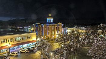 Weather camera view of City of Woodstock.