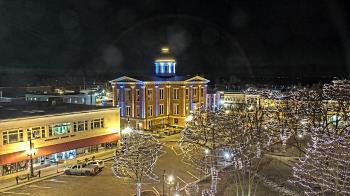 Weather camera view of City of Woodstock.